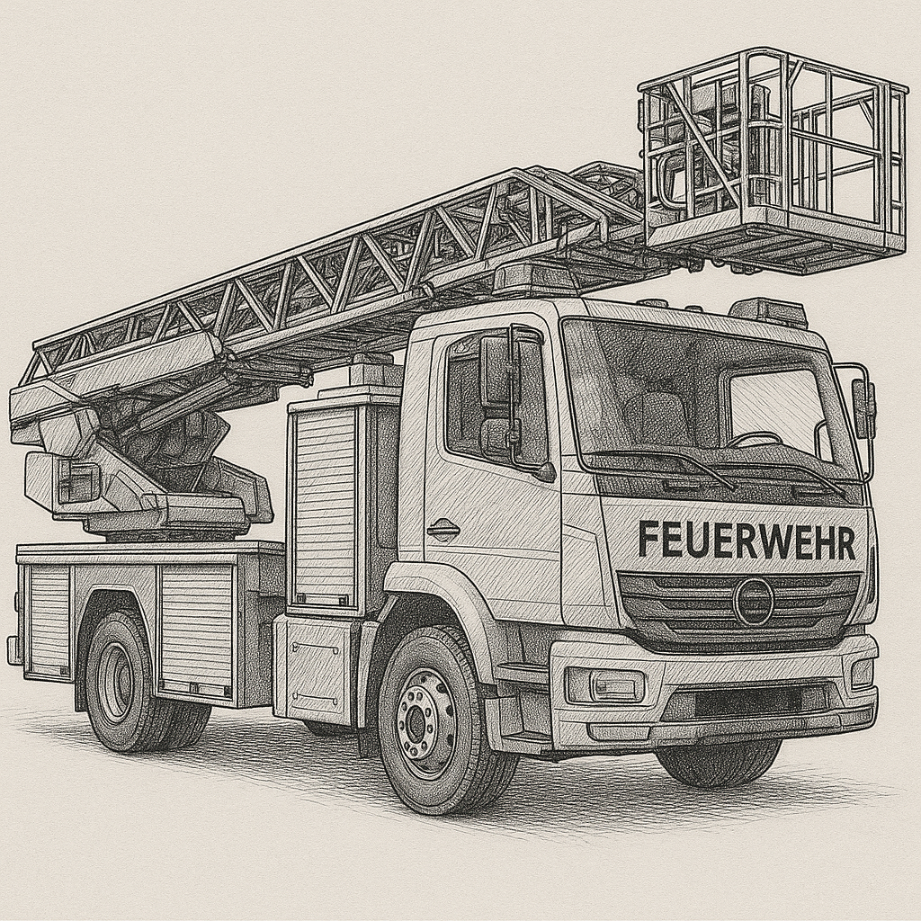 Drehleiter mit Korb (DLA(K))